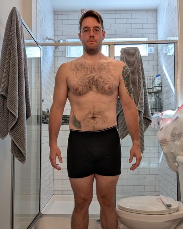 Client before coaching